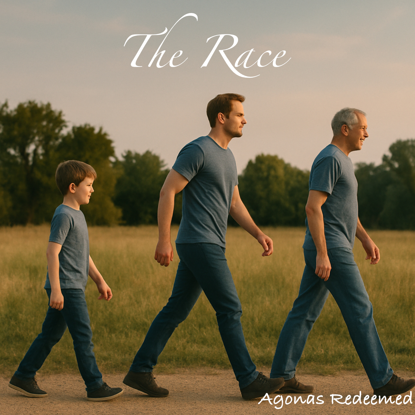 Album cover for The Race by Agonas Redeemed